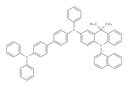 N4-(9,9-dimethyl-10-(naphthalen-1-yl)-9,10-dihydroacridin-2-yl)-N4,N4',N4'-triphenyl-[1,1'-biphenyl]-4,4'-diamine