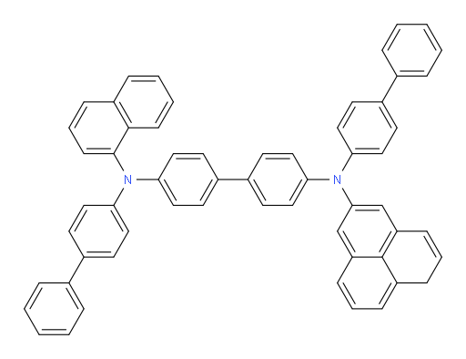 N4,N4'-di([1,1'-biphenyl]-4-yl)-N4-(naphthalen-1-yl)-N4'-(1H-phenalen-5-yl)-[1,1'-biphenyl]-4,4'-diamine
