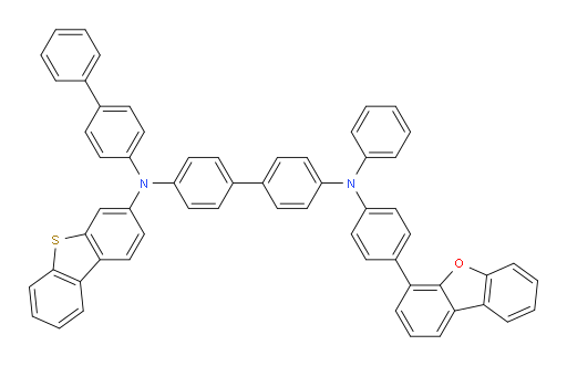N4-([1,1'-biphenyl]-4-yl)-N4'-(4-(dibenzo[b,d]furan-4-yl)phenyl)-N4-(dibenzo[b,d]thiophen-3-yl)-N4'-phenyl-[1,1'-biphenyl]-4,4'-diamine