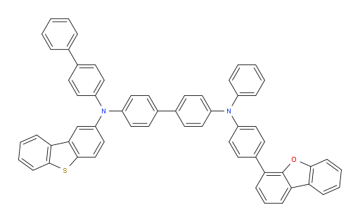 N4-([1,1'-biphenyl]-4-yl)-N4'-(4-(dibenzo[b,d]furan-4-yl)phenyl)-N4-(dibenzo[b,d]thiophen-2-yl)-N4'-phenyl-[1,1'-biphenyl]-4,4'-diamine