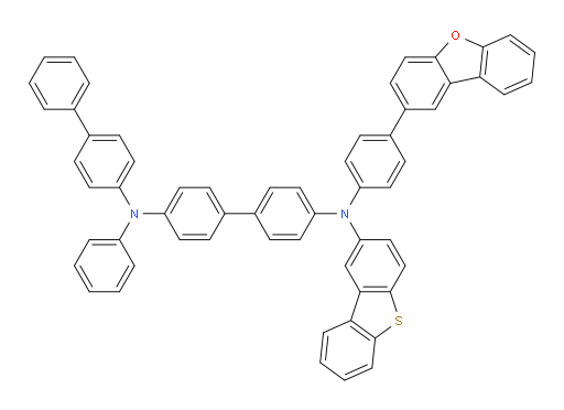 N4-([1,1'-biphenyl]-4-yl)-N4'-(4-(dibenzo[b,d]furan-2-yl)phenyl)-N4'-(dibenzo[b,d]thiophen-2-yl)-N4-phenyl-[1,1'-biphenyl]-4,4'-diamine