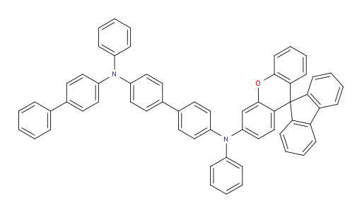 N4-([1,1'-biphenyl]-4-yl)-N4,N4'-diphenyl-N4'-(spiro[fluorene-9,9'-xanthen]-3'-yl)-[1,1'-biphenyl]-4,4'-diamine