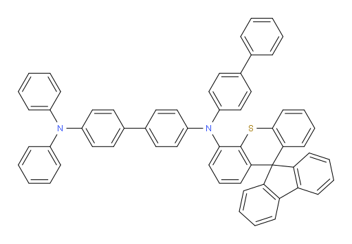 N4-([1,1'-biphenyl]-4-yl)-N4',N4'-diphenyl-N4-(spiro[fluorene-9,9'-thioxanthen]-4'-yl)-[1,1'-biphenyl]-4,4'-diamine