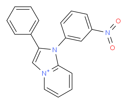 1-(3-nitrophenyl)-2-phenyl-1H-imidazo[1,2-a]pyridin-4-ium