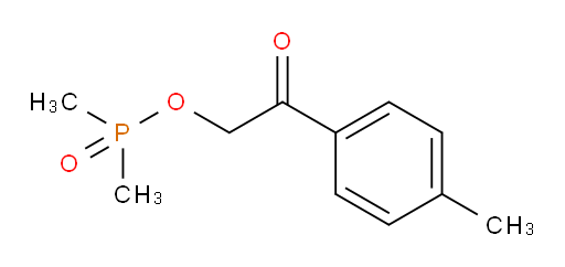 2-oxo-2-(p-tolyl)ethyl dimethylphosphinate