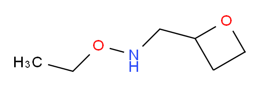 O-ethyl-N-(oxetan-2-ylmethyl)hydroxylamine