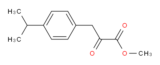 methyl 3-(4-isopropylphenyl)-2-oxopropanoate