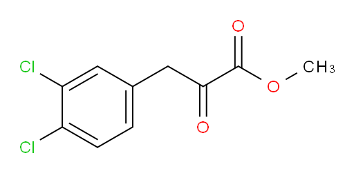 methyl 3-(3,4-dichlorophenyl)-2-oxopropanoate