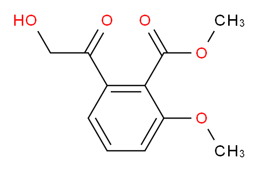 methyl 2-(2-hydroxyacetyl)-6-methoxybenzoate