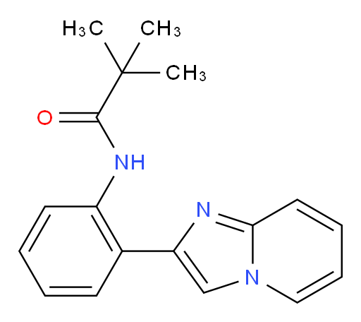 N-(2-(imidazo[1,2-a]pyridin-2-yl)phenyl)pivalamide