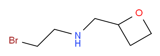 2-bromo-N-(oxetan-2-ylmethyl)ethanamine