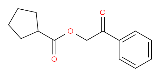 2-oxo-2-phenylethyl cyclopentanecarboxylate