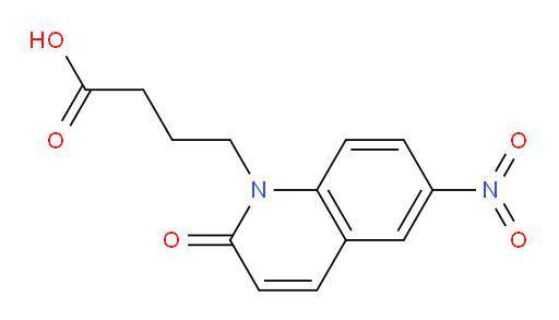 4-(6-nitro-2-oxoquinolin-1(2H)-yl)butanoic acid