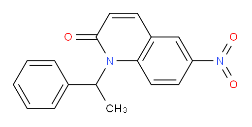 6-nitro-1-(1-phenylethyl)quinolin-2(1H)-one