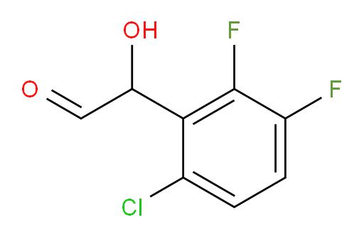 2-(6-chloro-2,3-difluorophenyl)-2-hydroxyacetaldehyde