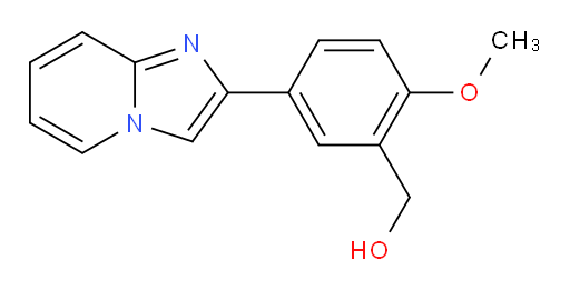 (5-(imidazo[1,2-a]pyridin-2-yl)-2-methoxyphenyl)methanol
