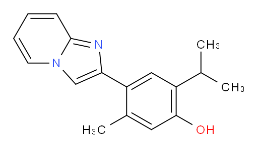 4-(imidazo[1,2-a]pyridin-2-yl)-2-isopropyl-5-methylphenol