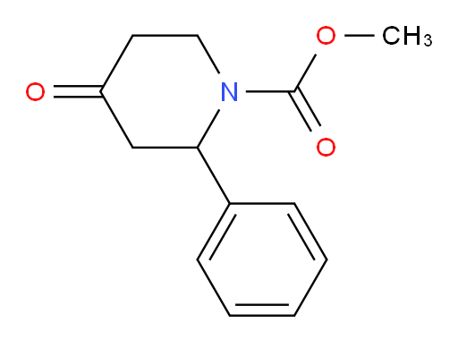 methyl 4-oxo-2-phenylpiperidine-1-carboxylate