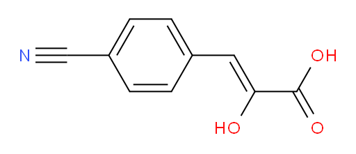 (Z)-3-(4-cyanophenyl)-2-hydroxyacrylic acid