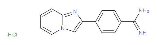 4-(imidazo[1,2-a]pyridin-2-yl)benzimidamide hydrochloride