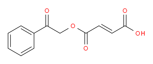 (E)-4-oxo-4-(2-oxo-2-phenylethoxy)but-2-enoic acid