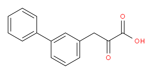 3-([1,1'-biphenyl]-3-yl)-2-oxopropanoic acid