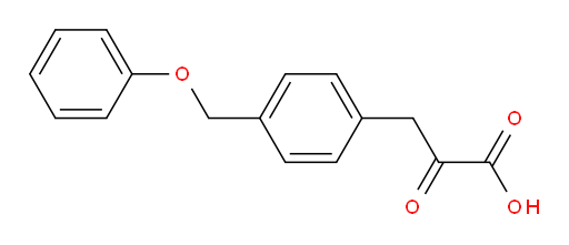 2-oxo-3-(4-(phenoxymethyl)phenyl)propanoic acid