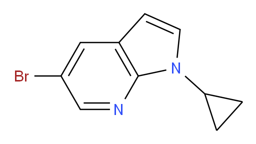 5-bromo-1-cyclopropyl-1H-pyrrolo[2,3-b]pyridine