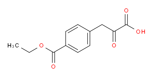 3-(4-(ethoxycarbonyl)phenyl)-2-oxopropanoic acid