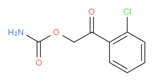 2-(2-chlorophenyl)-2-oxoethyl carbamate