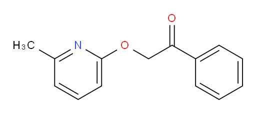 2-((6-methylpyridin-2-yl)oxy)-1-phenylethanone