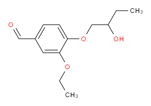 3-ethoxy-4-(2-hydroxybutoxy)benzaldehyde