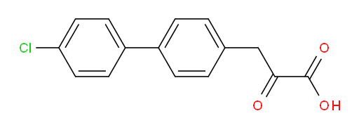 3-(4'-chloro-[1,1'-biphenyl]-4-yl)-2-oxopropanoic acid