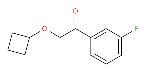 2-cyclobutoxy-1-(3-fluorophenyl)ethanone