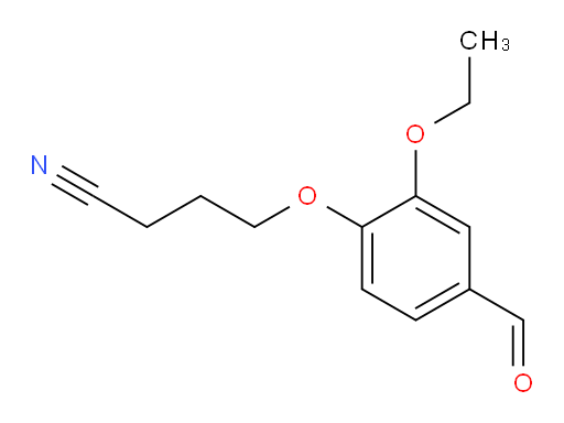 4-(2-ethoxy-4-formylphenoxy)butanenitrile