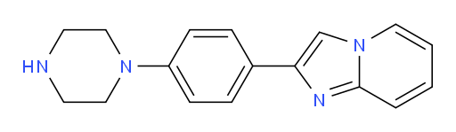 2-(4-(piperazin-1-yl)phenyl)imidazo[1,2-a]pyridine