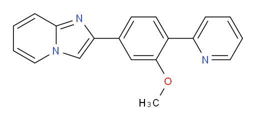 2-(3-methoxy-4-(pyridin-2-yl)phenyl)imidazo[1,2-a]pyridine