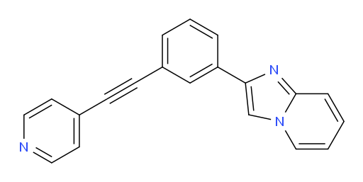 2-(3-(pyridin-4-ylethynyl)phenyl)imidazo[1,2-a]pyridine