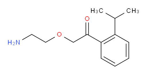 2-(2-aminoethoxy)-1-(2-isopropylphenyl)ethanone