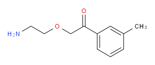 2-(2-aminoethoxy)-1-(m-tolyl)ethanone