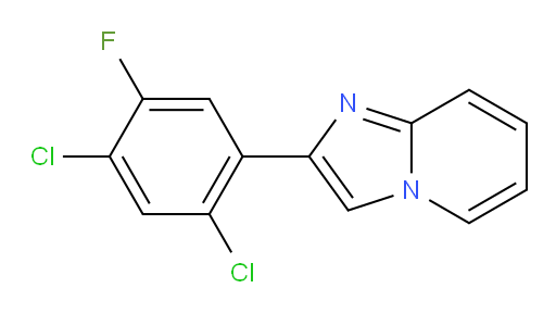 2-(2,4-dichloro-5-fluorophenyl)imidazo[1,2-a]pyridine