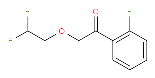 2-(2,2-difluoroethoxy)-1-(2-fluorophenyl)ethanone