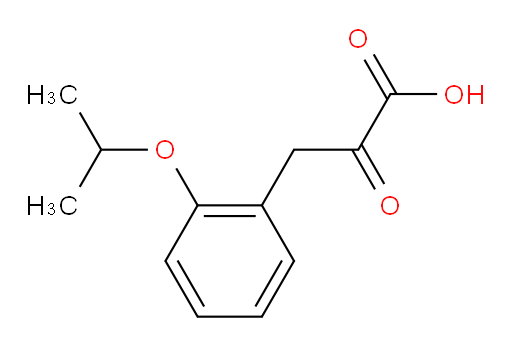 3-(2-isopropoxyphenyl)-2-oxopropanoic acid