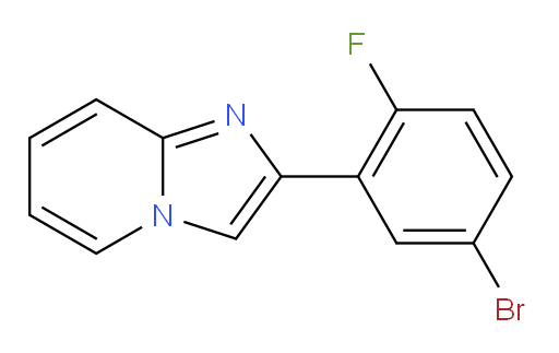 2-(5-bromo-2-fluorophenyl)imidazo[1,2-a]pyridine