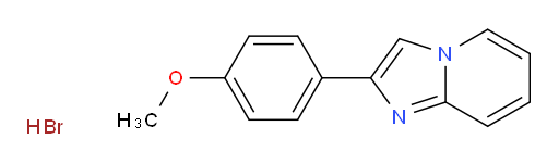 2-(4-methoxyphenyl)imidazo[1,2-a]pyridine hydrobromide