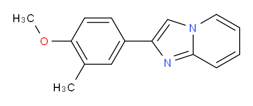 2-(4-methoxy-3-methylphenyl)imidazo[1,2-a]pyridine