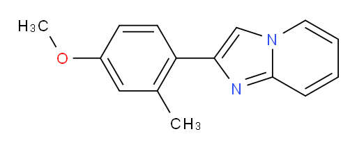 2-(4-methoxy-2-methylphenyl)imidazo[1,2-a]pyridine