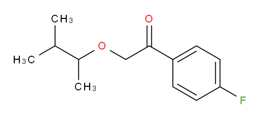 1-(4-fluorophenyl)-2-((3-methylbutan-2-yl)oxy)ethanone
