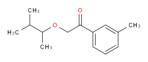 2-((3-methylbutan-2-yl)oxy)-1-(m-tolyl)ethanone