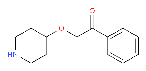 1-phenyl-2-(piperidin-4-yloxy)ethanone